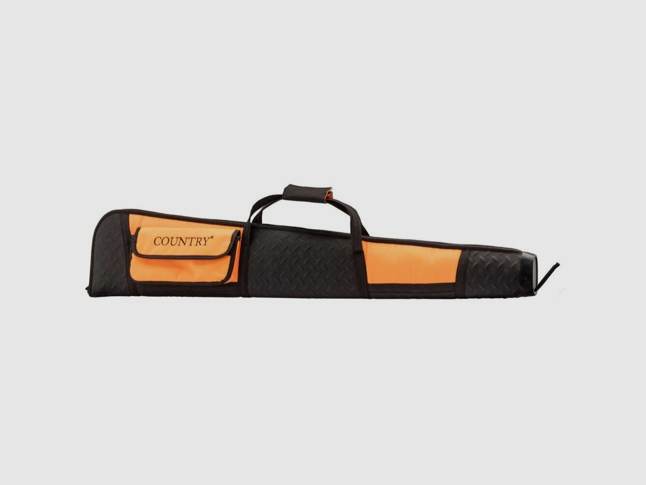 Oranje/zwart Cordura geweerfutteral voor jachtgeweer – Country Sellerie, afbeelding 1 van 5