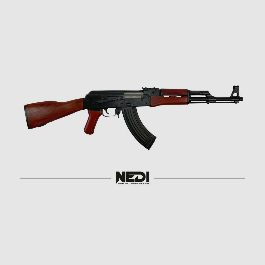 NEDI AK47 Kalashnikov Culata de Madera Tipo 56 AKS AKM