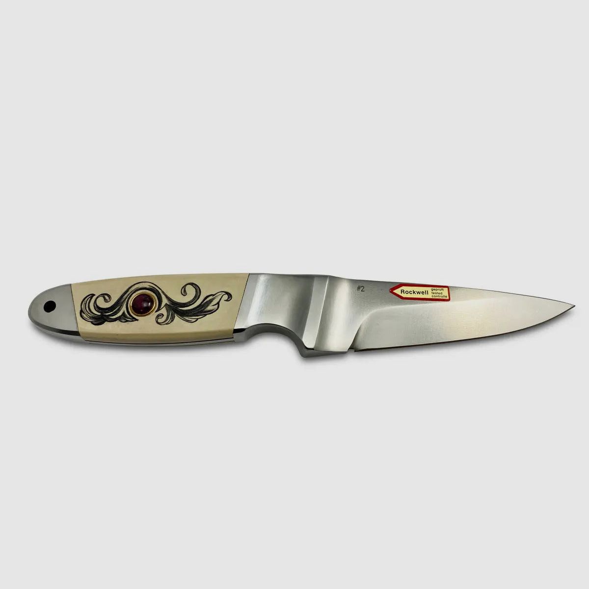 PUMA unicum "ruby" hunting knife with embedded ruby