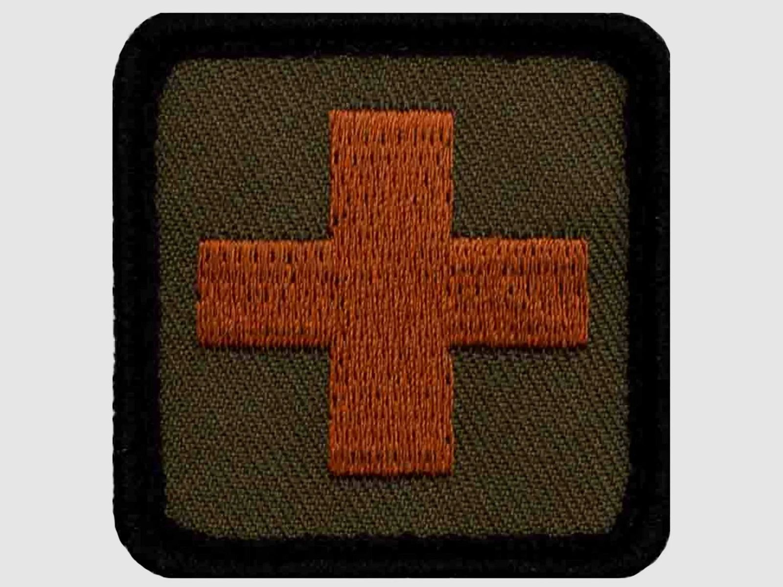 Café Viereck Patch Kreuz