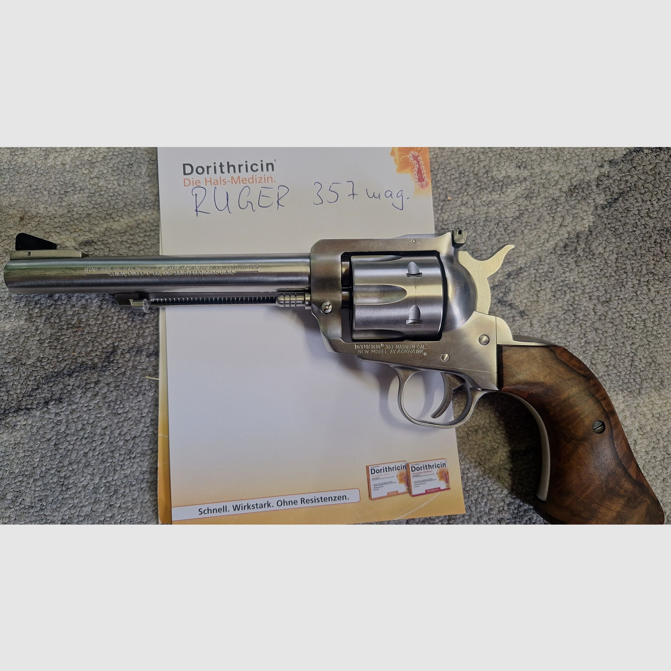 Ruger Single Action, .357 mag, Top Zustand