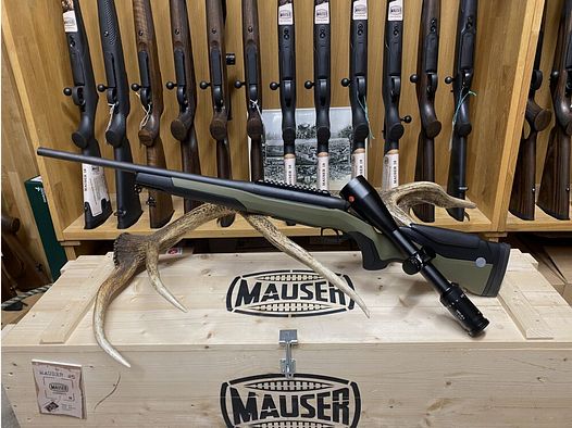 Steyr Mannlicher MS Wild, con Leica Amplus 6 2,5-10x56 i, senza guida