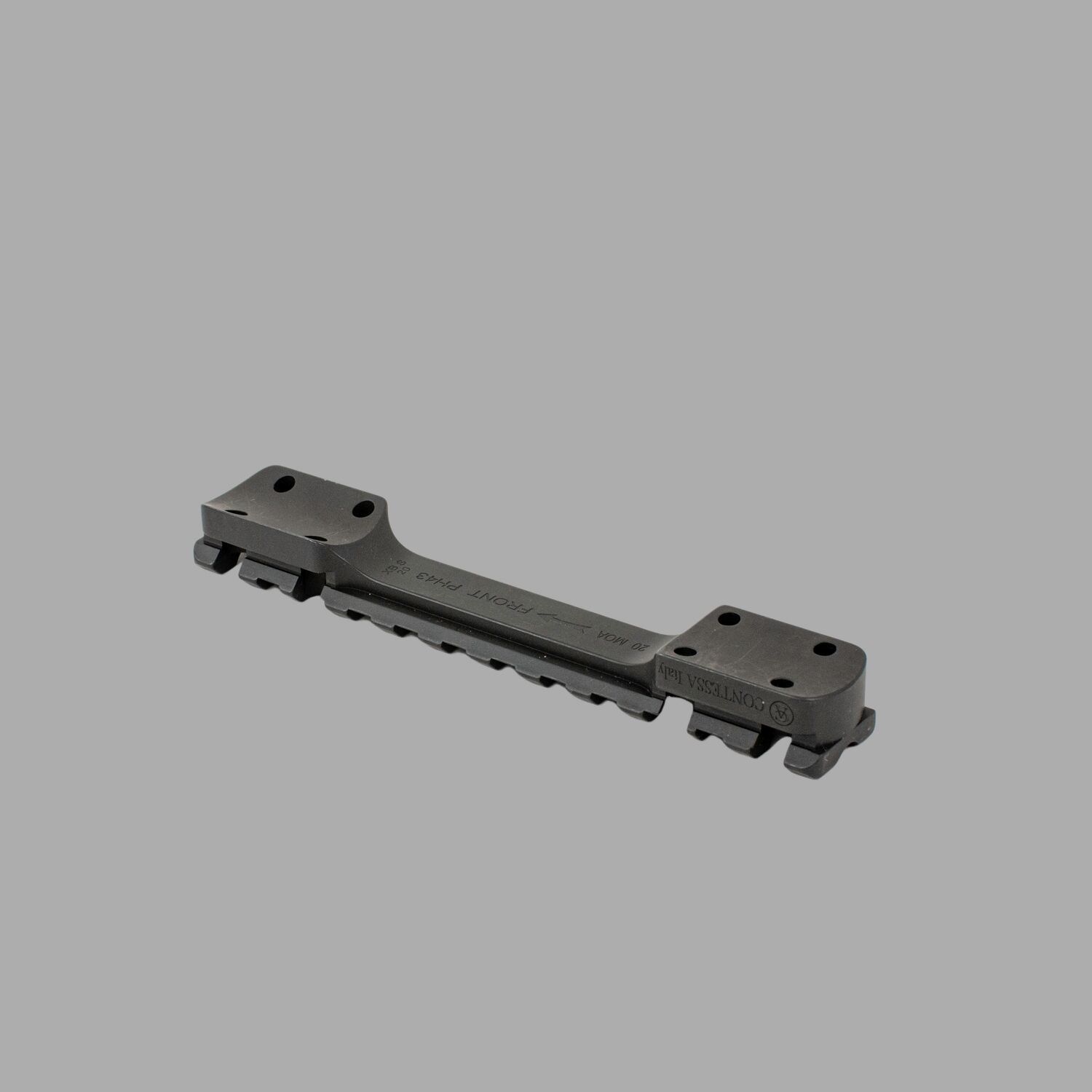 Geweer Doc Picatinny Weaver STAHL rail voor BROWNING X-BOLT SA (Short Action)