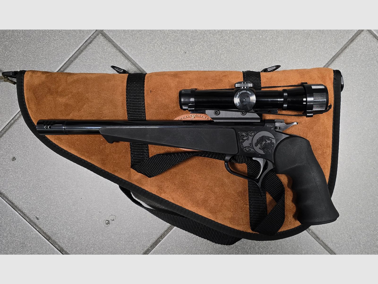 Model: Thompson Center (#1663), Mod. zonder (Wapen zonder bijzonderheden) - Kaliber: .357Maximum (#121)