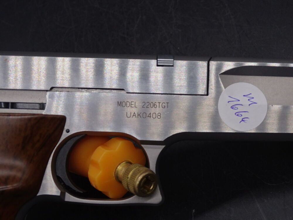 S&W Smith & Wesson 2206 TGT caliber .22lr 2206 TGT full steel version