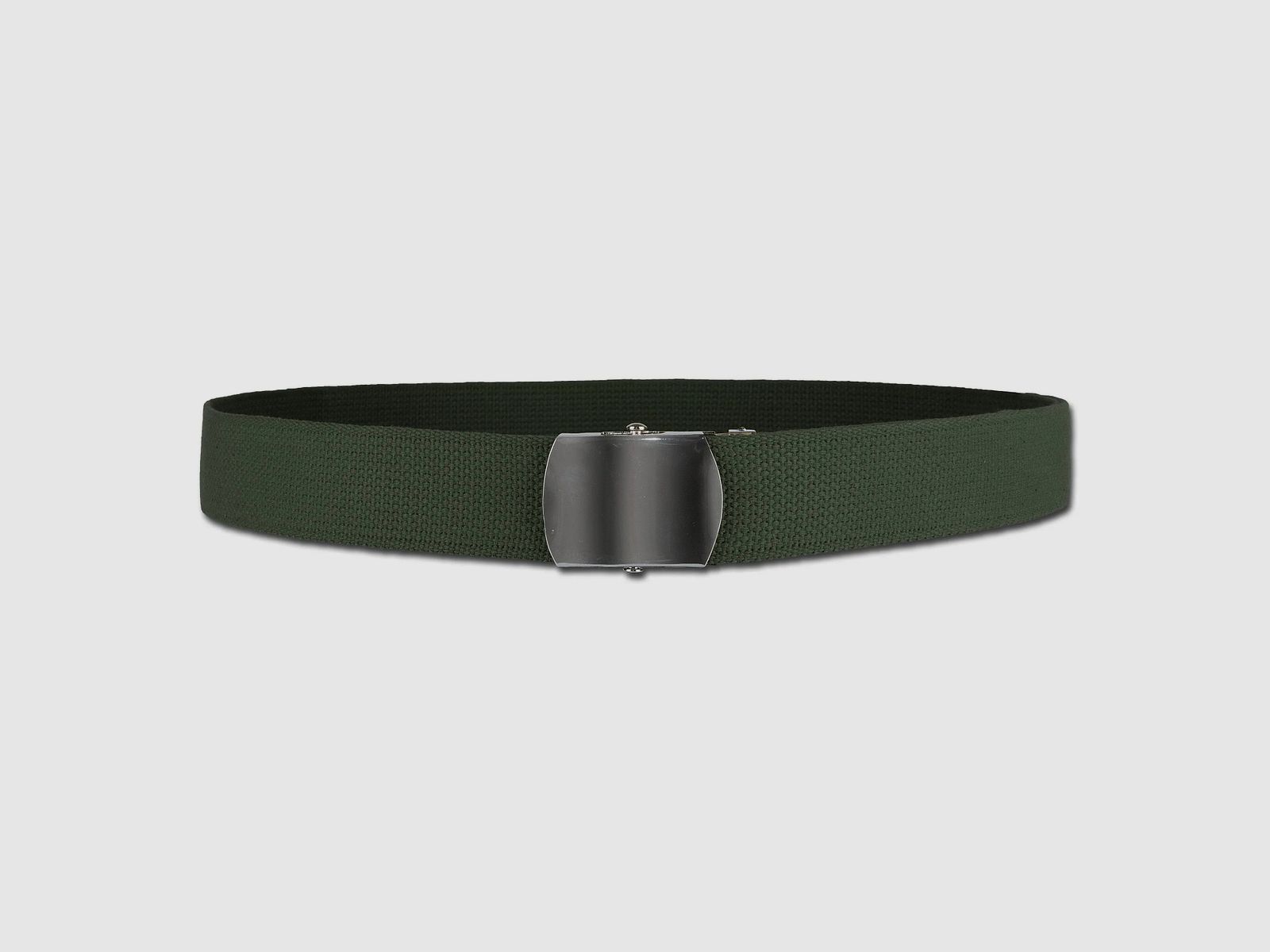 Mil-Tec Mil-Tec US Hosengürtel Silver Buckle 38 mm oliv