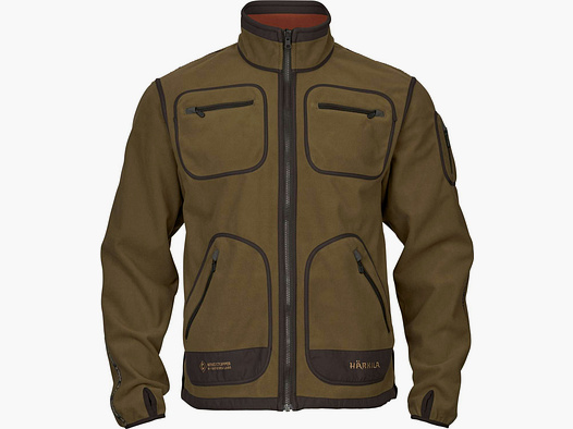 Hrkila Kamko Fleecejacke Grn / Orange