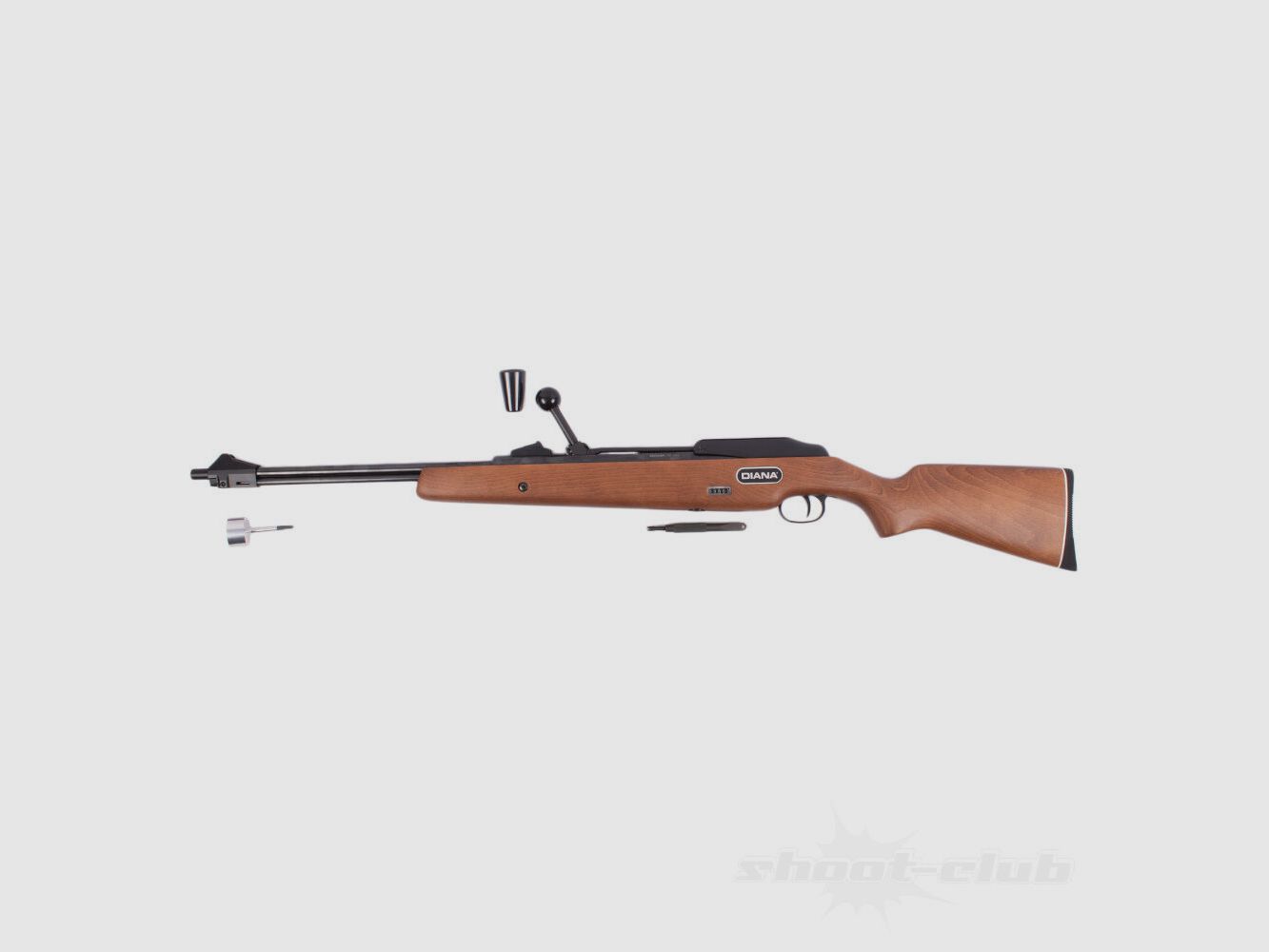 Diana Diana 30 Neo air rifle 4.4 mm BB wooden stock, image 3 of 5