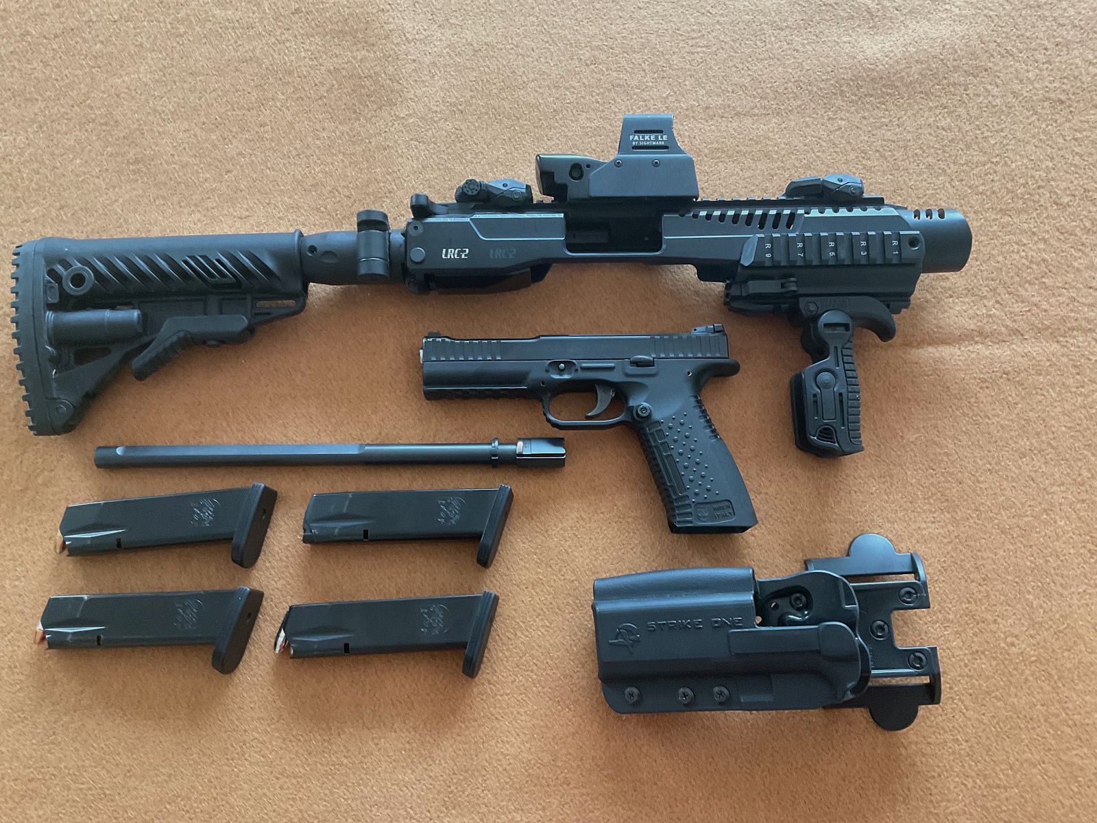 Pistole 9mm Mit KarabinerKit