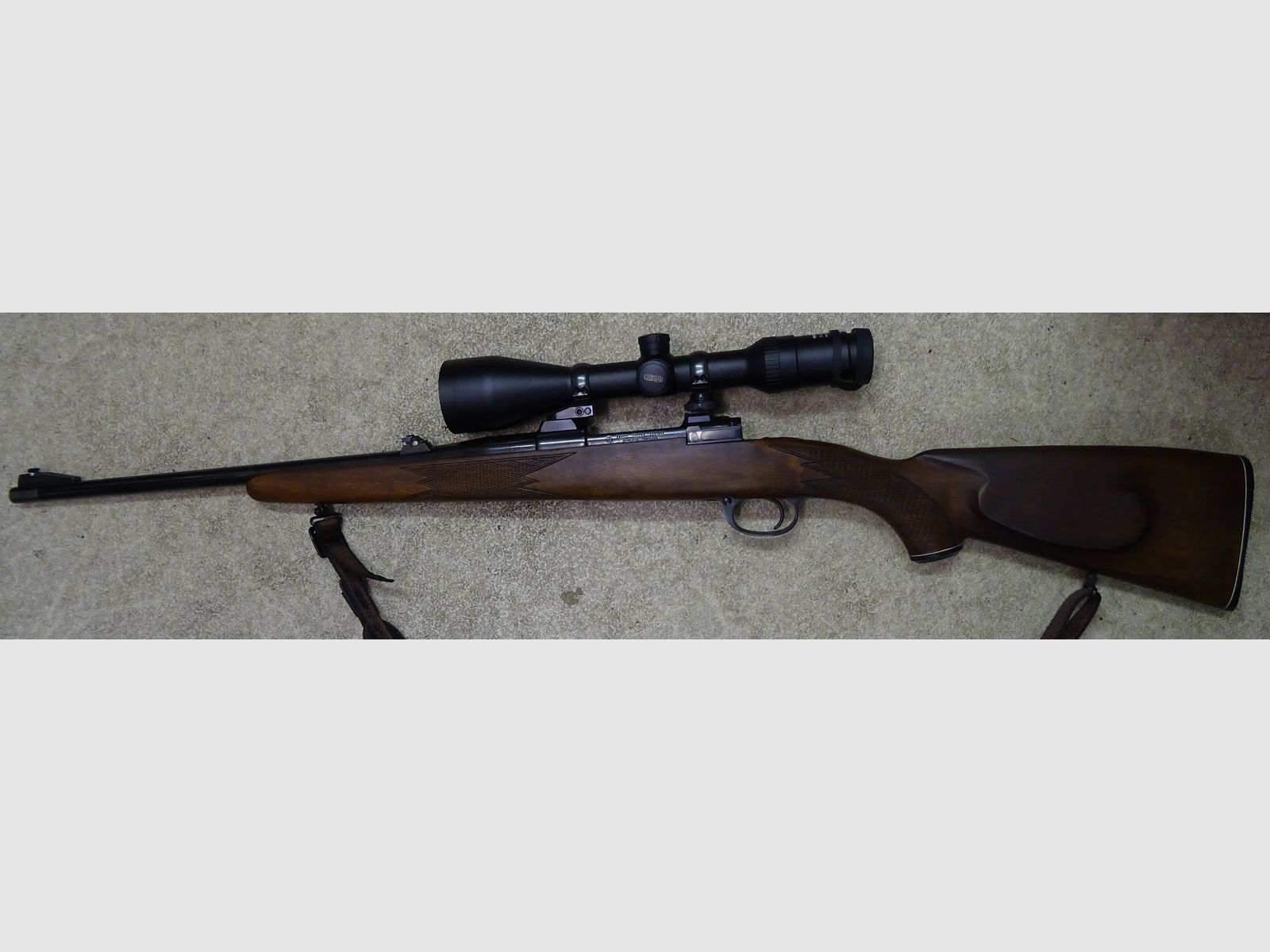 Zastava 98er repeating rifle, caliber .308 Win., swivel mount, ZF Meopta, interesting details!