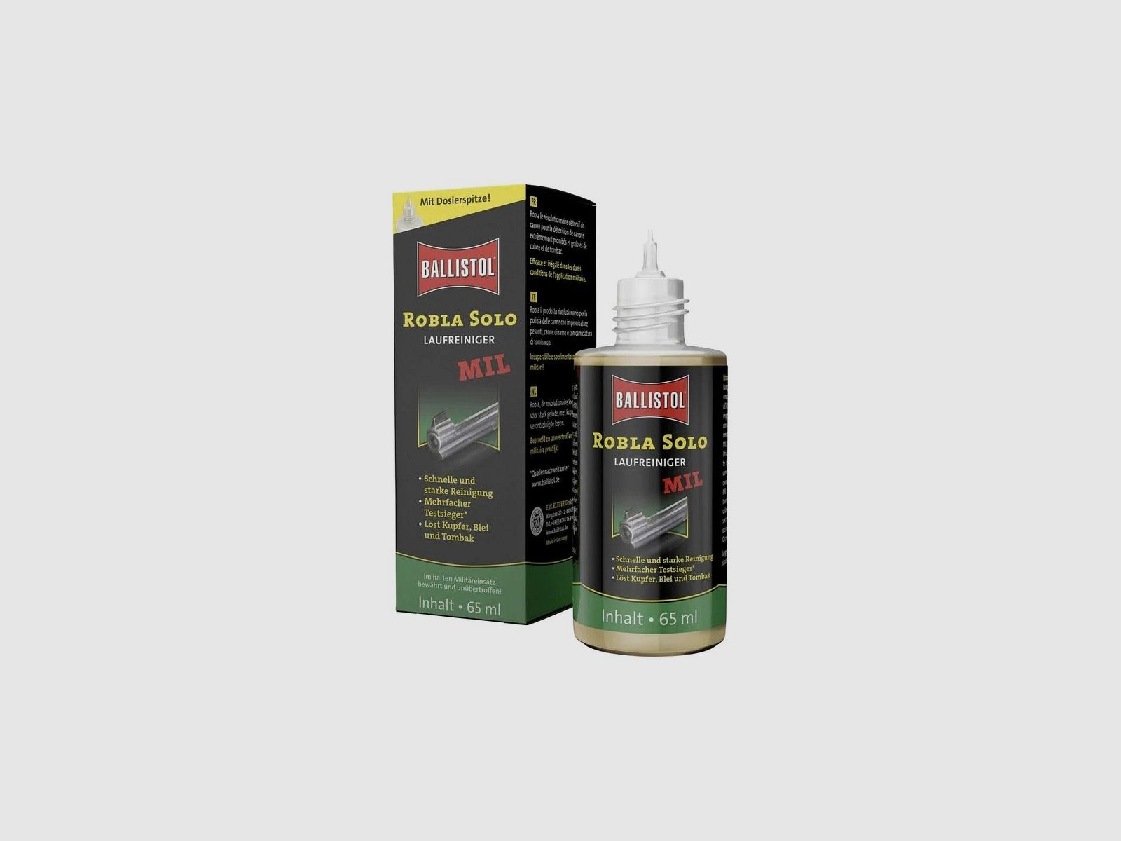 Spiombatore und Sramatore Ballistol robla Lösungsmittel nur Mil Flüssigkeit 65 ml