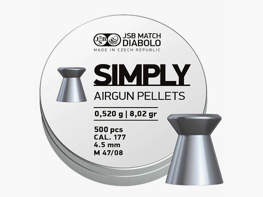 JSB Simply 4,5 mm 0,520 gr.