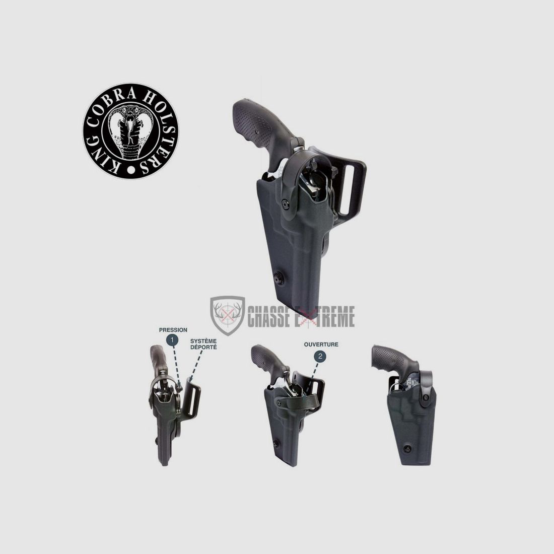 Holster KING COBRA Impact Defender für Revolver Alfa Proj / Sw, Bild 5 von 7