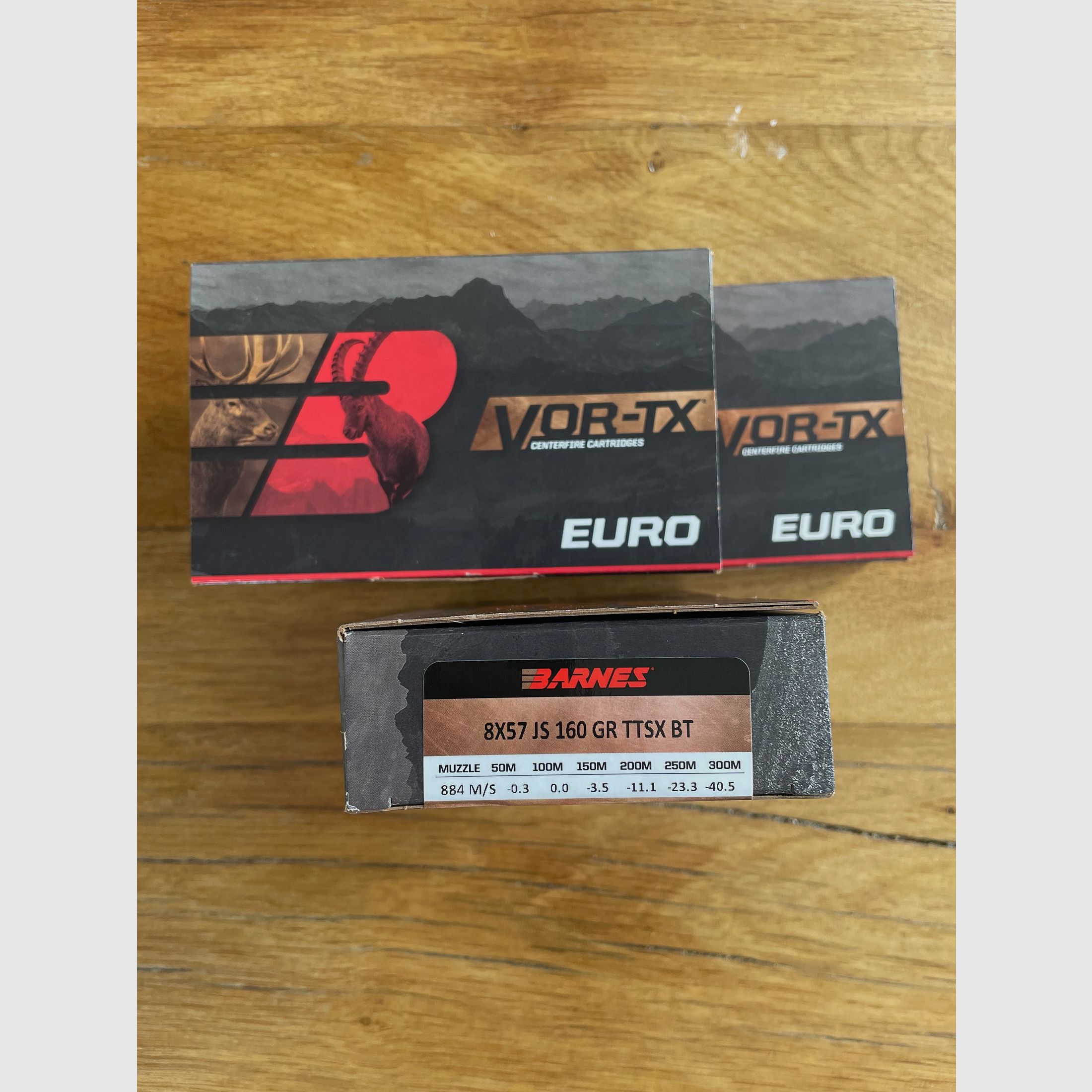 Barnes 8x57 IS Vor-TX International TTSX 10.4g/160grs.