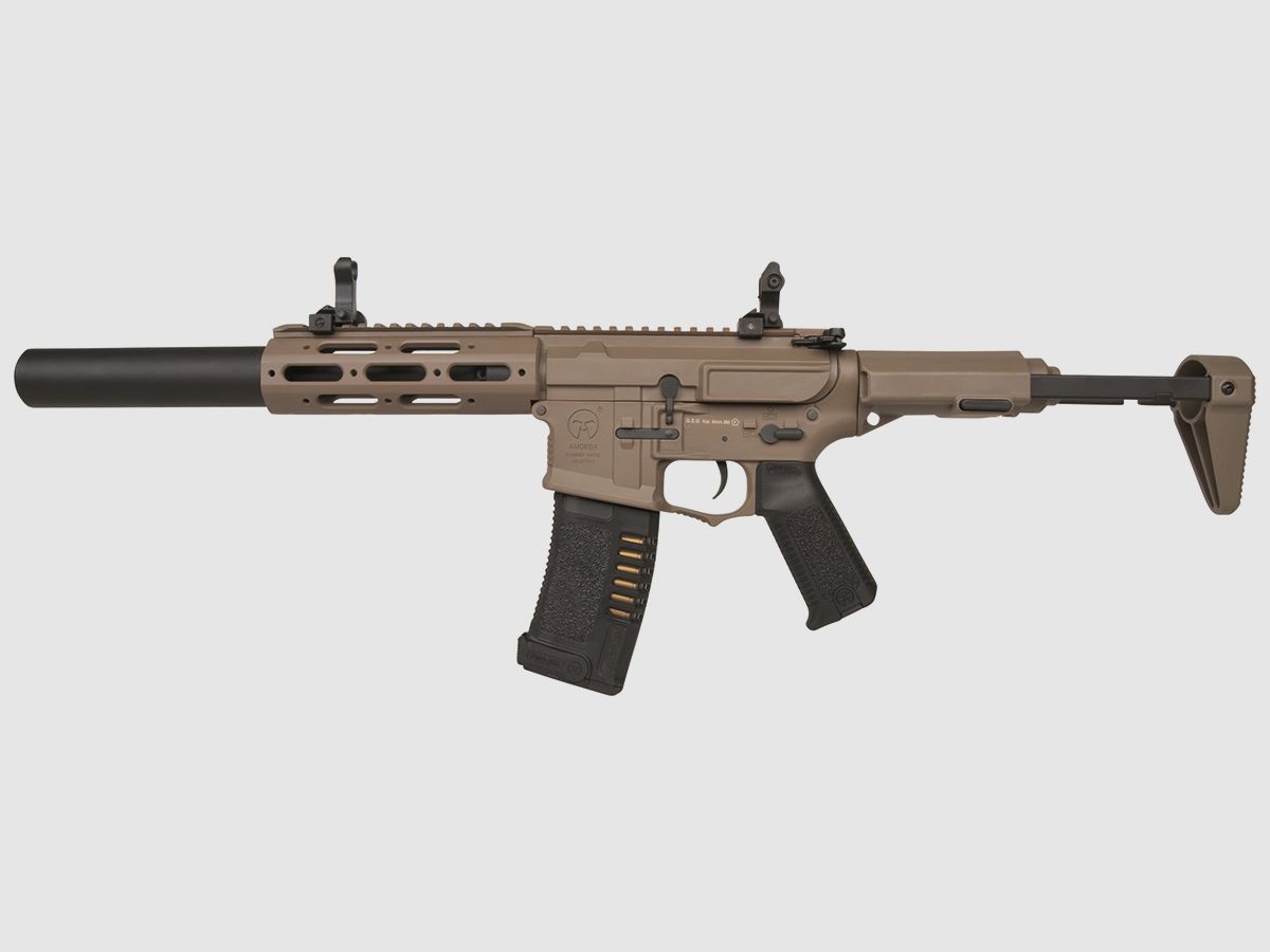 Ares Amoeba M4 014 Dark Earth 6mm - Airsoft S-AEG