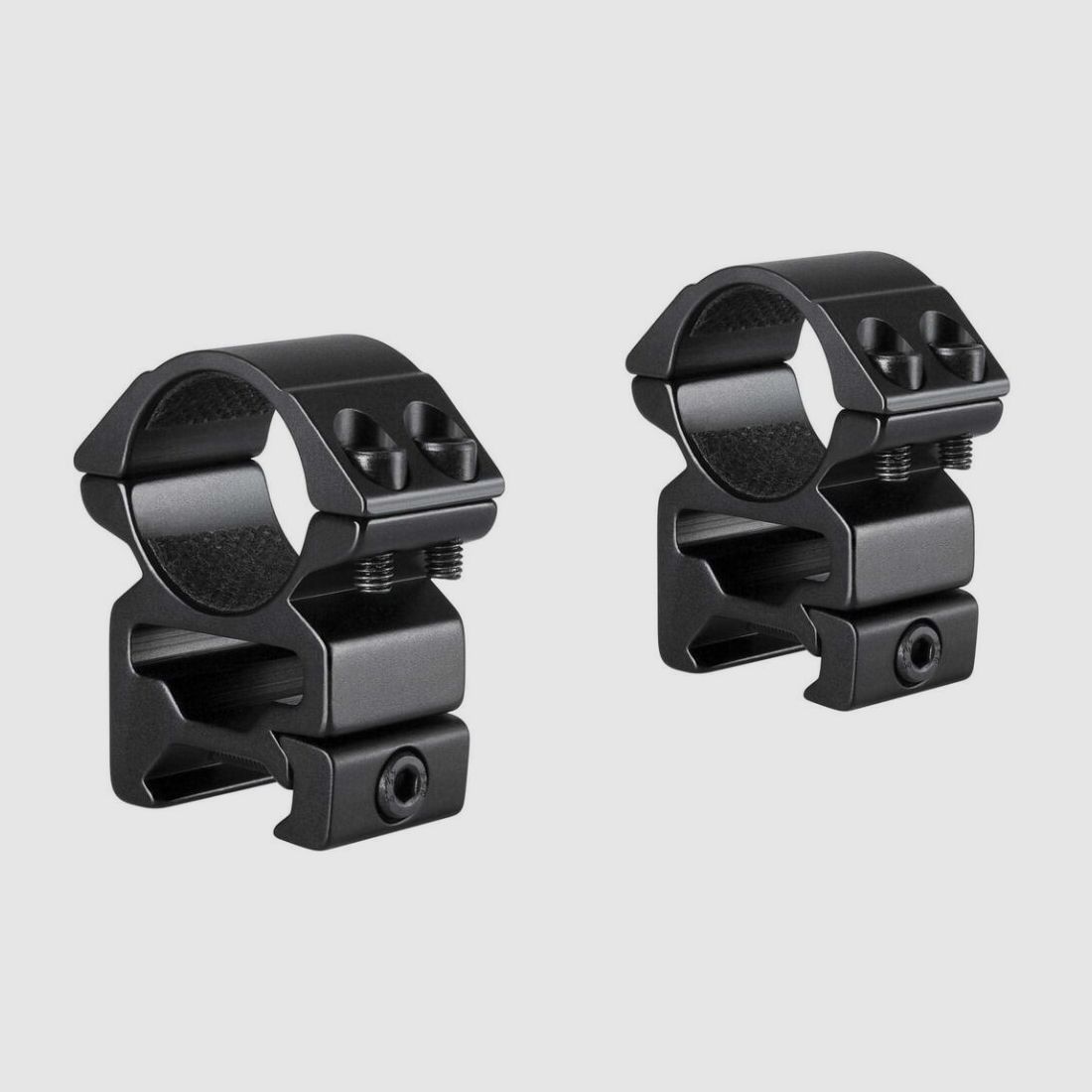 HAWKE Match Ring Mount, Weaver/Picatinny rail, tube: 25.4mm / 1 inch high - steel