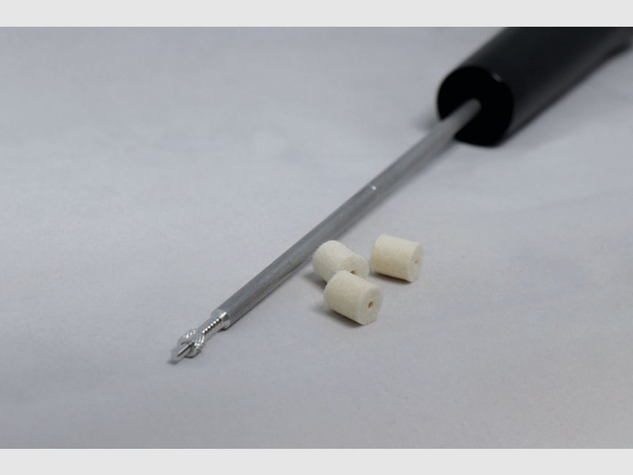 Pistol cleaning rod aluminum