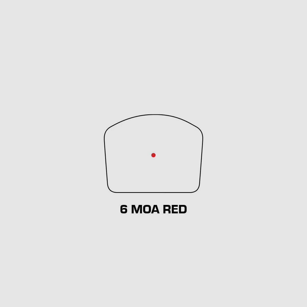 Swampfox Justice II 1x30 RMR Reflexvisier - 6 MOA Dot, rot