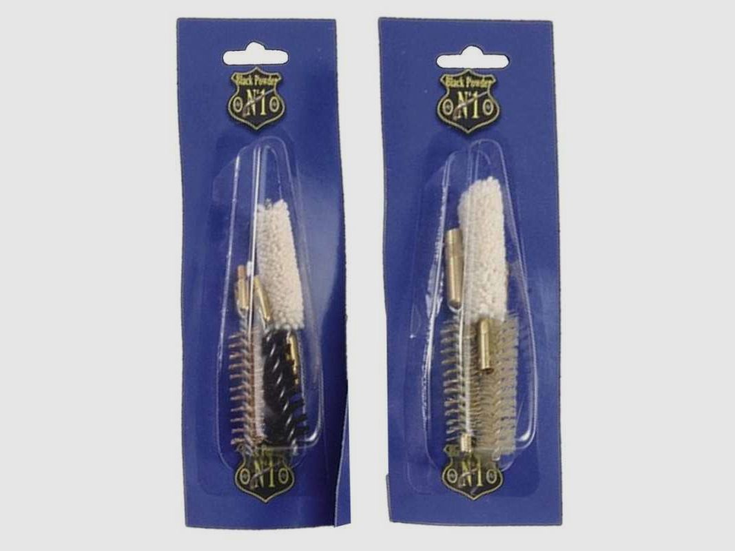 Set aus 3 Bürsten mit männlichem Ende - Kal. 44,50