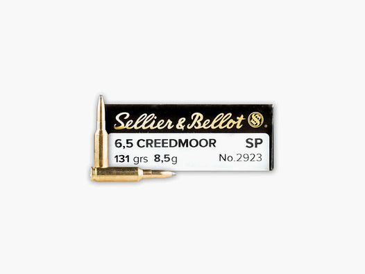 SELLIER & BELLOT – 6,5 CREEDMOOR SP 131grs 8,5g No. 2923 (20pz)