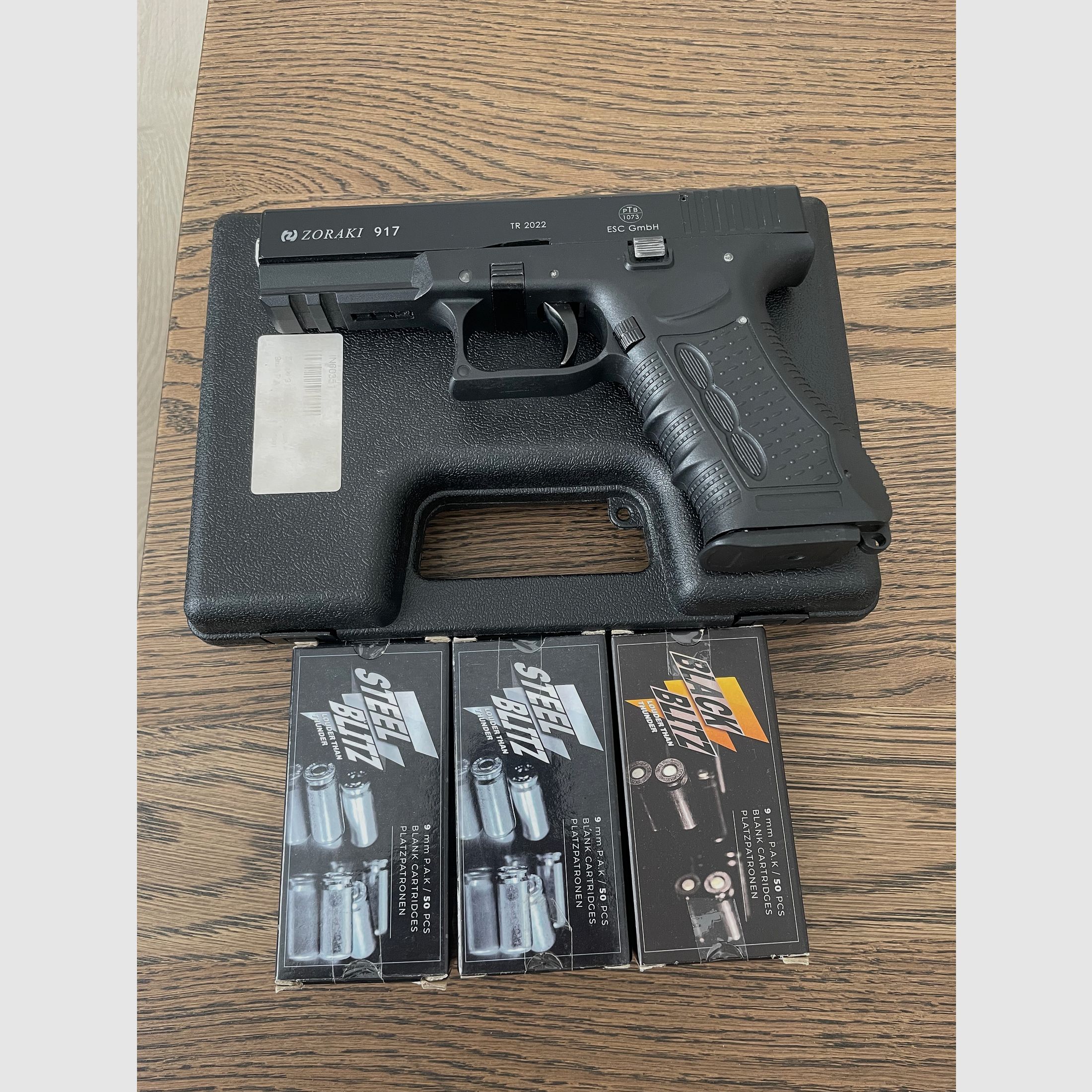 Zoraki 917 Schreckschusspistole 9mm P.K.A.