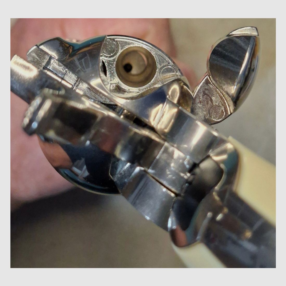 !!! Neuwertig!!! Colt SAA . 45, Vollmetall, nickel- finish, 5,5", cal. 4,5mm Co², P18!