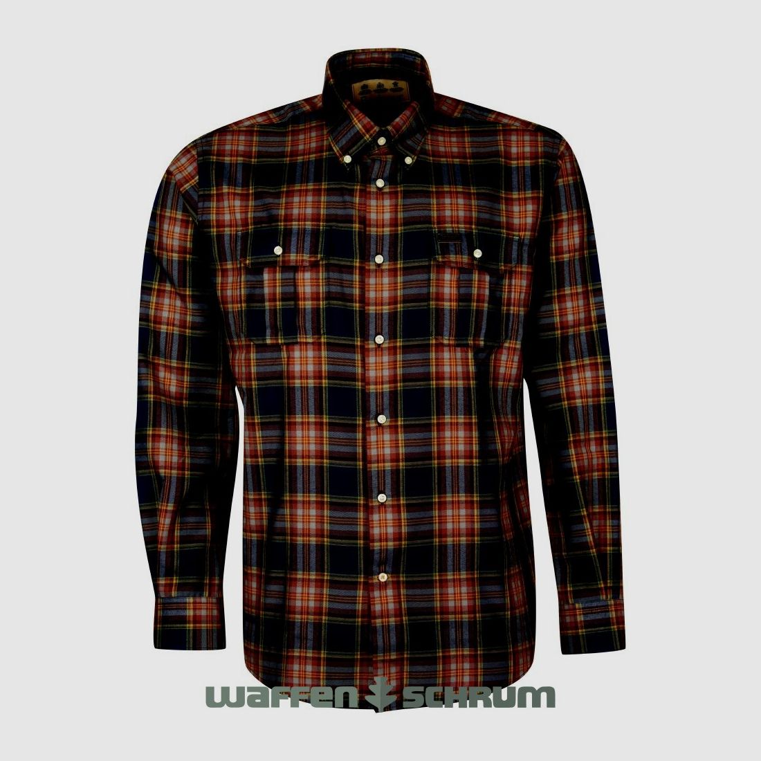 Barbour Hemd Singsby Thermo Weave Navy
