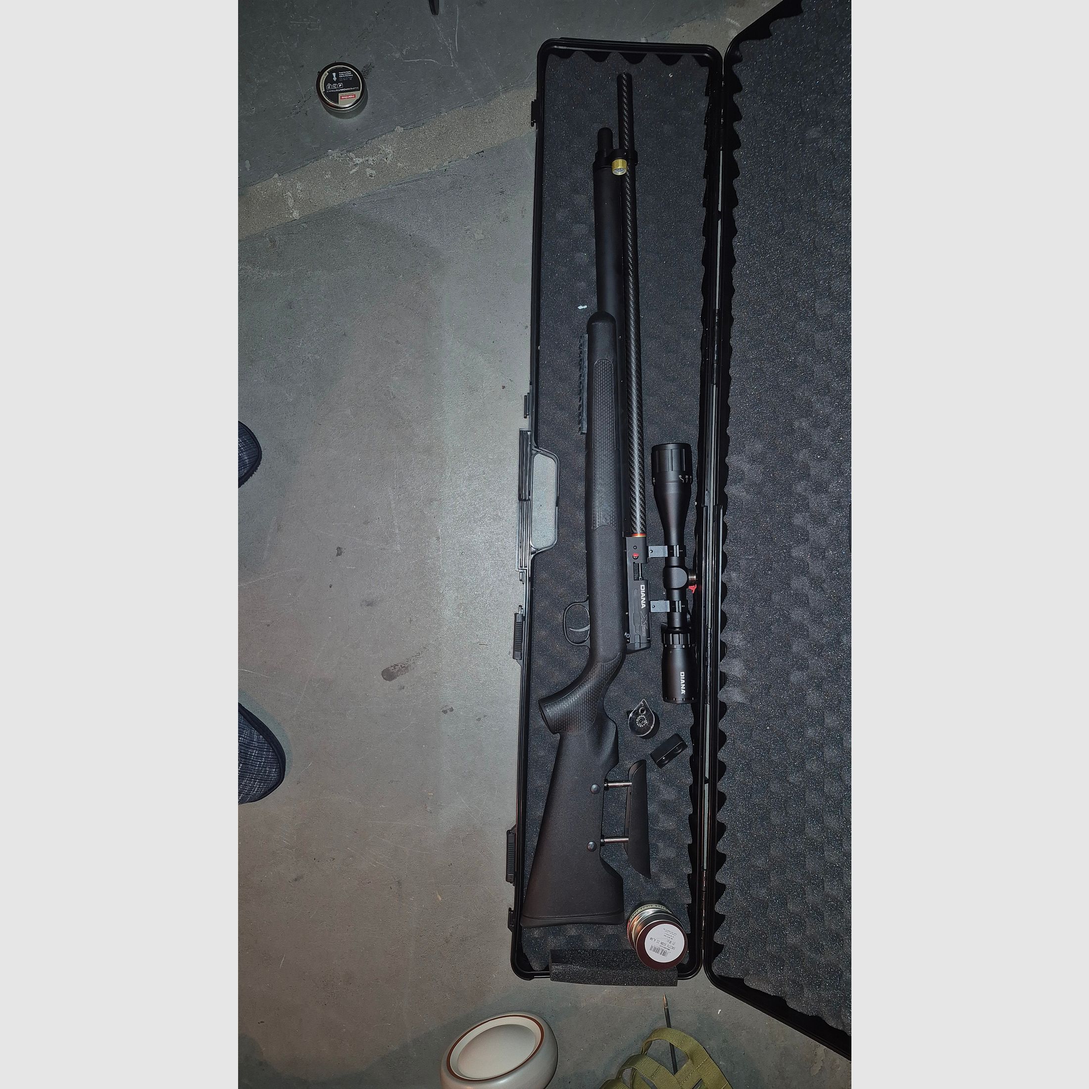 Diana XR200 Schwarz Pressluftgewehr