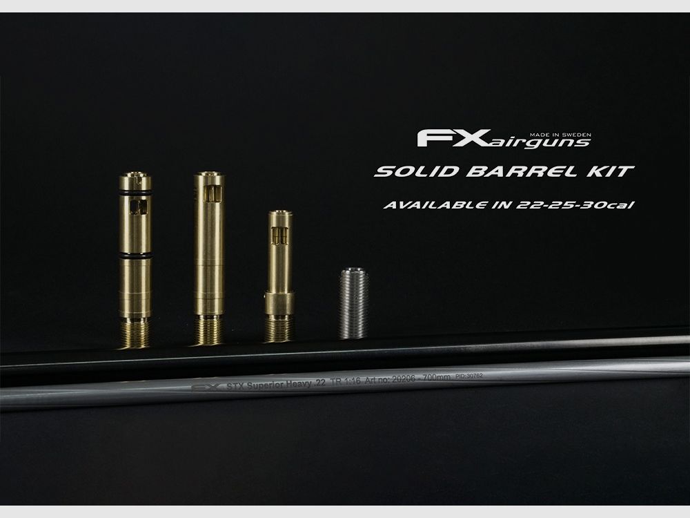 FX Airguns Barrel Kit FX Solid — 6.35 mm (.25) · 500, image 4 of 7