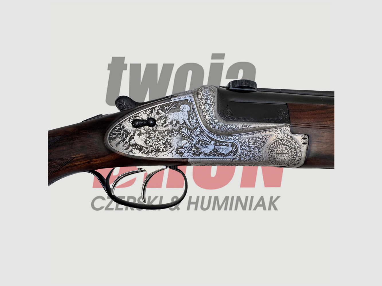 Kniejówka Merkel Suhl kal. 7x65R, 12/70 z wymienną lufą 12/70, zdjęcie 6 z 9