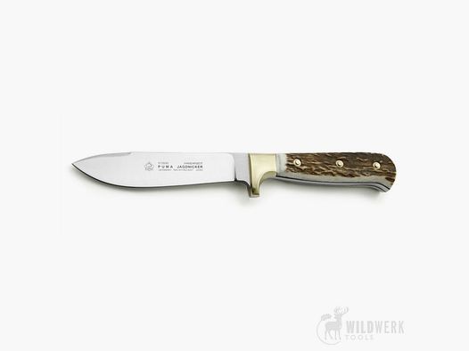 Cuchillo de caza PUMA en cuerno de ciervo