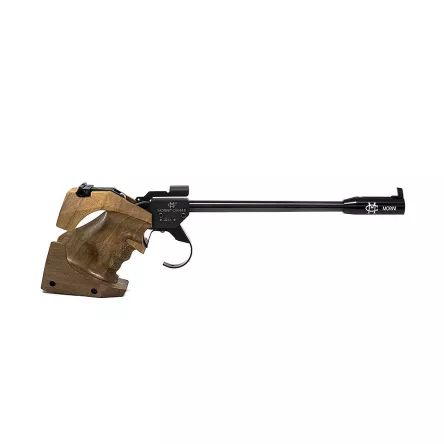 Morini CM-84E-TS Pistole, zweistufiger elektronischer Abzug, Griff M, Kal. .22 LR