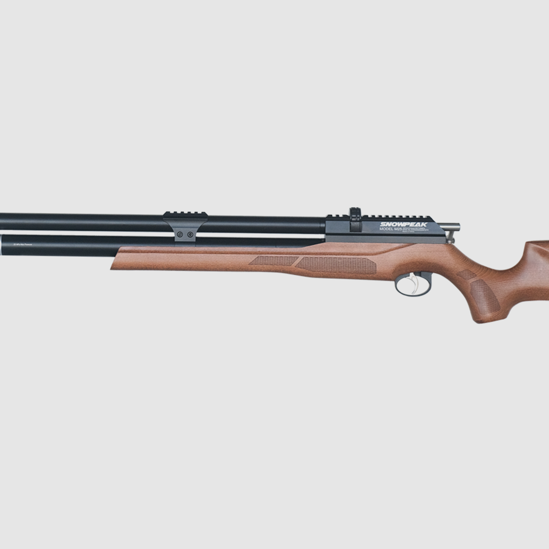 Snowpeak M25 Gen.2 - PCP gros calibre .35 / 9,00mm crosse en bois, image 8 sur 10