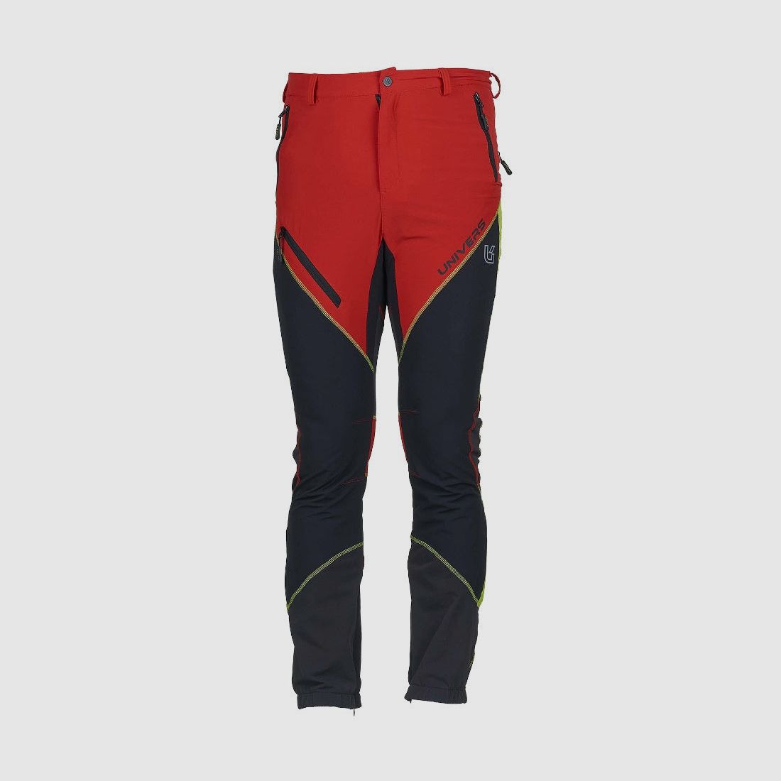 UNIVERS PANTALONE ANDALO 4-WAY STRECH CZARNY/ CZERWONY/ ZIELONY, zdjęcie 4 z 18