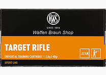 RWS .22 l.r. CARABINE DE TIR 50 pièces