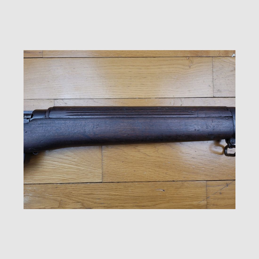 Gutes Gewehr Lee-Enfield N°4 MKI – 303 British – 10 Schuss – Fazakerley – Monomatrikularwaffe mit Verschlussmagazin – 1943 – TBE, Bild 5 von 20