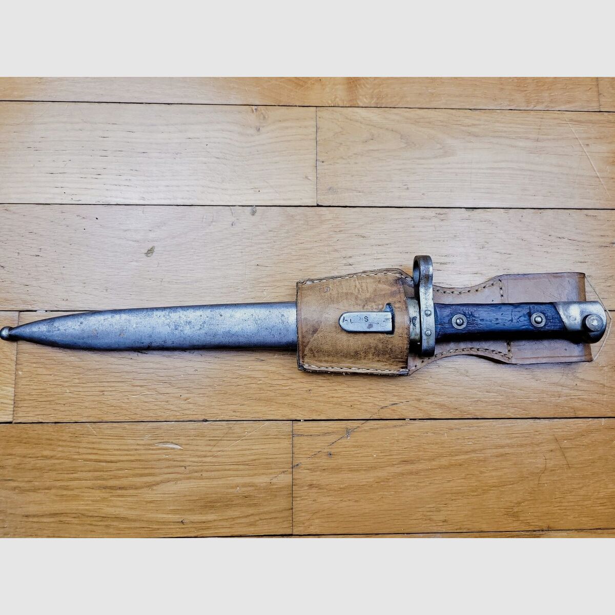 Raro Bayoneta ALEMANA mod 1895 Austríaca – Fabricación alemana Ernst Busch – W17 – TBE, imagen 8 de 11