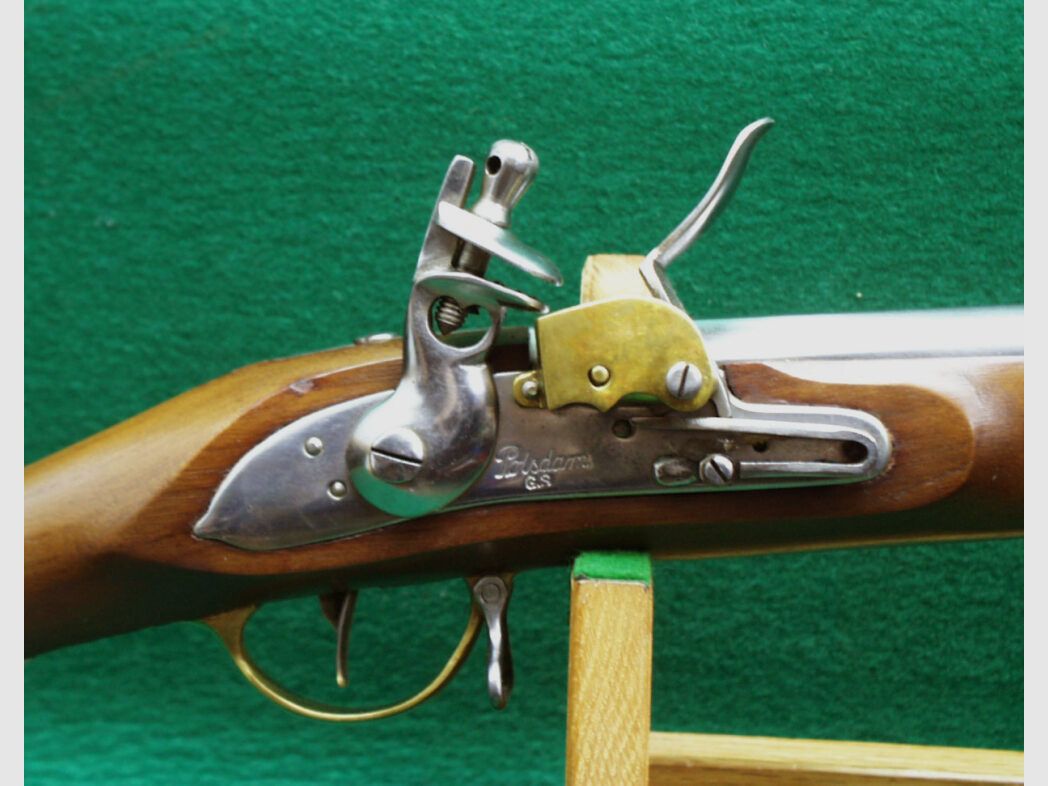 Delhi Gun House Preußische Muskete 1809, Steinschloß