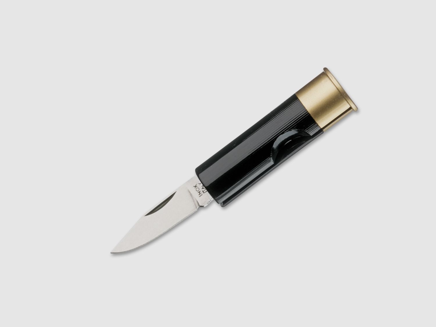 Taschenmesser ANTONINI 12 GAUGE SCHWARZ Mini- in Schrot-Patrone Kal.12 42a konform legal fhren