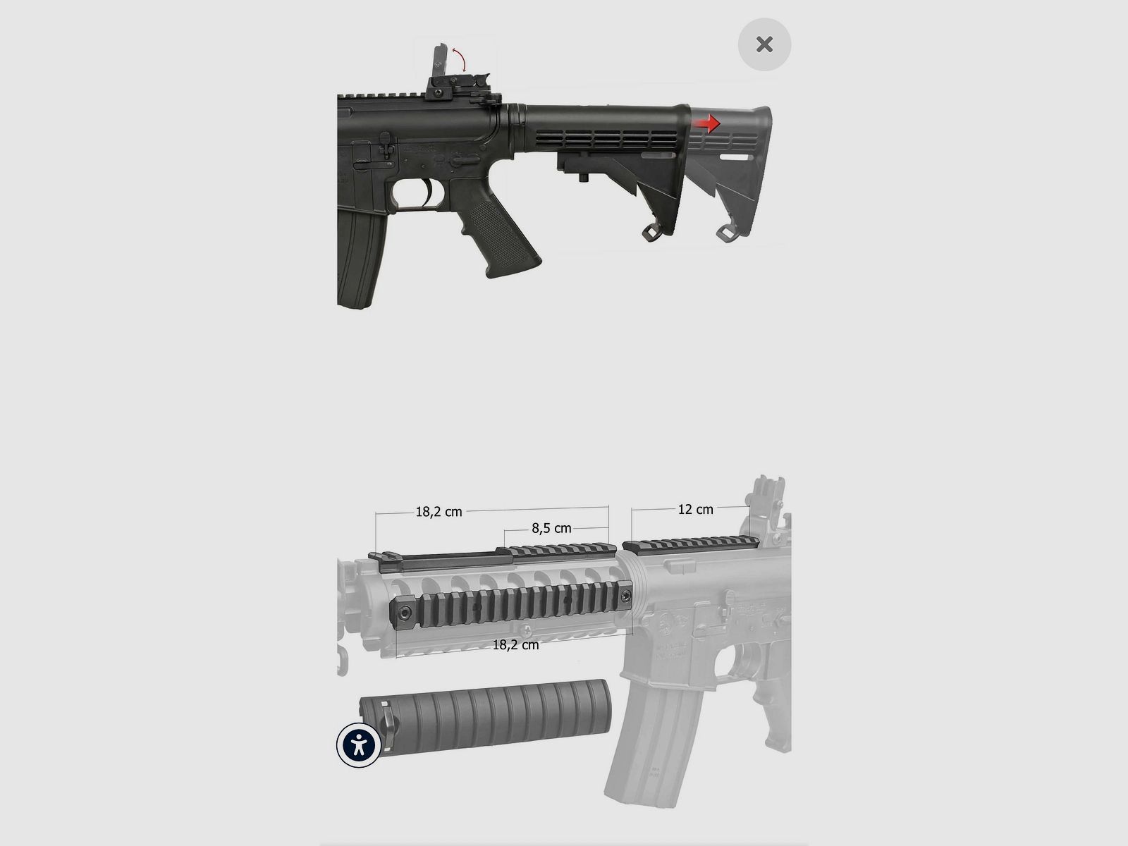 Colt M4 air rifle 4.5 Diablo
