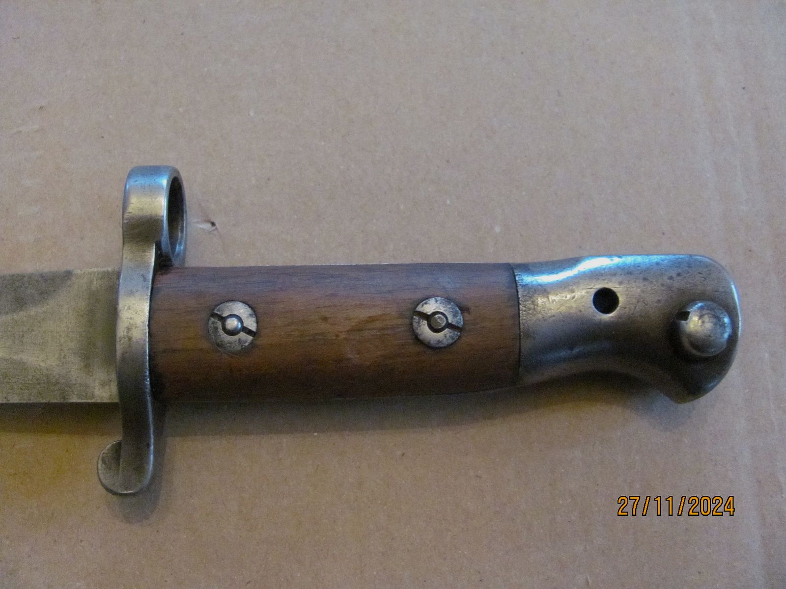 Genuine Wilkinson made Enfield 1903 pattern Royal Afghan Army bayonet