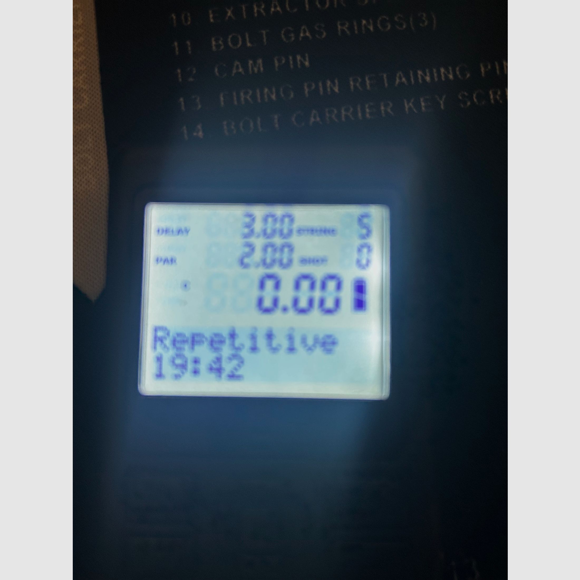 CED 7000 Shottimer / Schießtimer