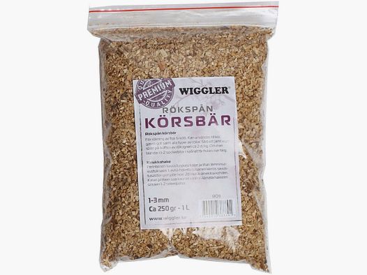 Wiggler Räucherspäne 250 g Kirsche