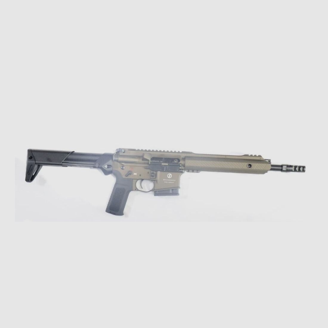 Schmeisser AR15 S4 Sport 10,5" Bronzo con calcio CSS