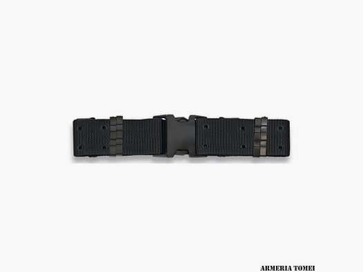 BARBARIC – CINTURONE NYLON NERA CON FIBBIA IN PVC