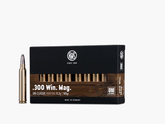 RWS .300 Win. Mag. Uni Classic Hunting 11.7g 180grs