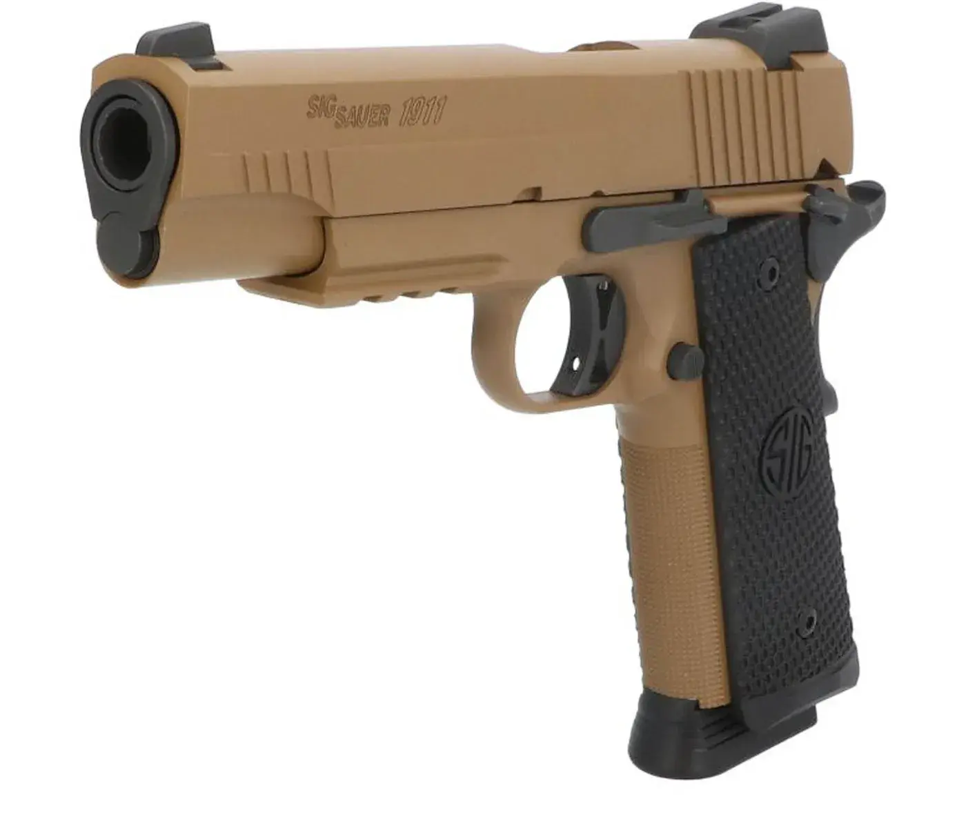 Pistolet CO2 Sig Sauer 1911 Emperor Scorpion Tan, image 8 sur 14