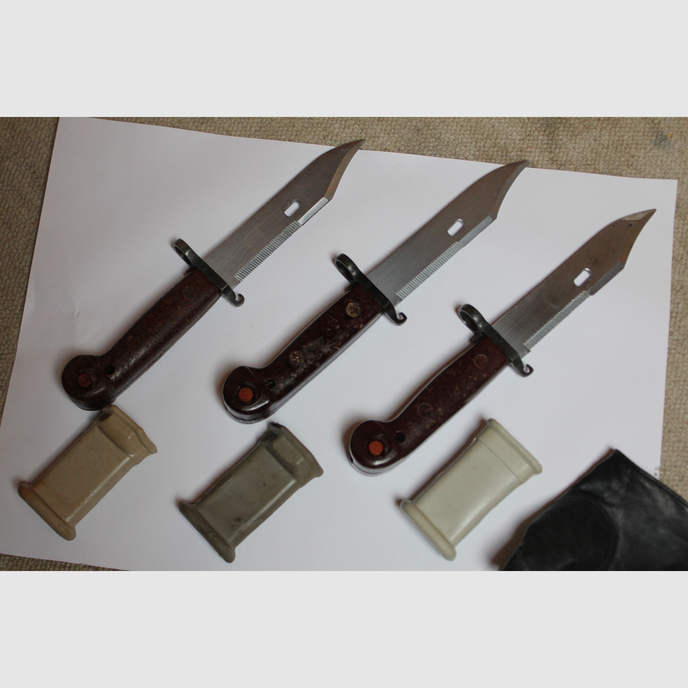 VB Rumänische 6h3 AK Bajonette Kombination frei wählbar (Romanian 6x3 AK Bayonets)