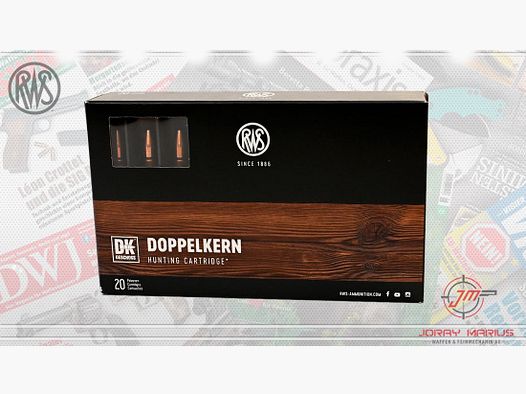 6.5x57R RWS 9.1g 140gr Doppelkern