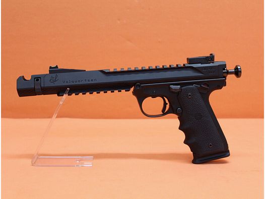 Volquartsen Ha.Pistolet .22lr Volquartsen Mk IV Frame 22/45 Black Mamba 6" lufa/ kompensator/ gwint 1/2-28